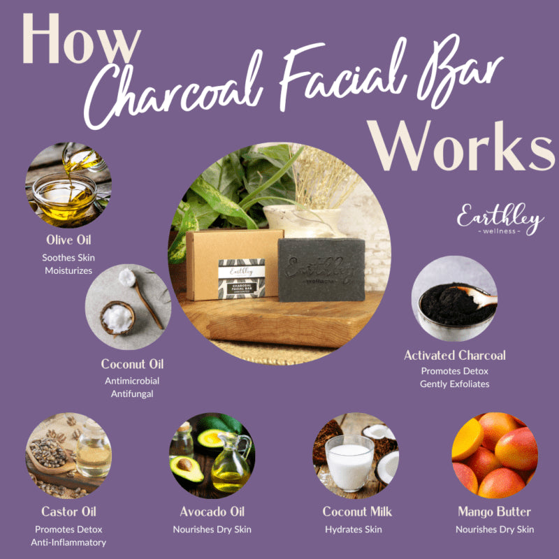 Charcoal Facial Bar-for oily skin