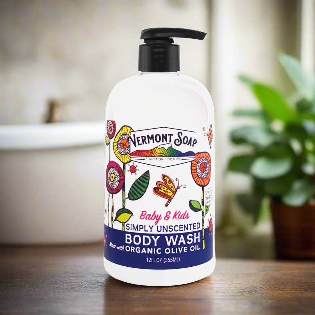 Baby & Kids Unscented Shea Butter Body Wash