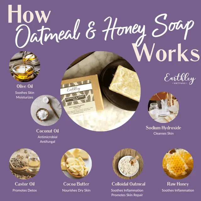 Oatmeal and Honey Soap